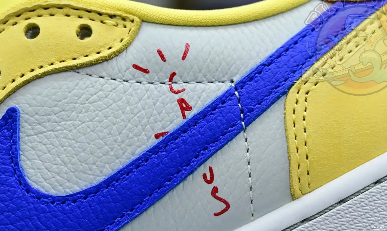 Travis Air x 1Low Scott Jordan Canary Jordan 0617